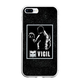 Чехол для iPhone 7Plus/8 Plus матовый с принтом Vigil , Силикон | Область печати: задняя сторона чехла, без боковых панелей | r6s | rainbow six siege | vigil | виджил | оперативник | персонаж