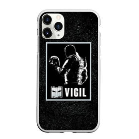 Чехол для iPhone 11 Pro Max матовый с принтом Vigil , Силикон |  | r6s | rainbow six siege | vigil | виджил | оперативник | персонаж