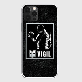 Чехол для iPhone 12 Pro Max с принтом Vigil , Силикон |  | r6s | rainbow six siege | vigil | виджил | оперативник | персонаж