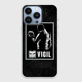 Чехол для iPhone 13 Pro с принтом Vigil ,  |  | r6s | rainbow six siege | vigil | виджил | оперативник | персонаж