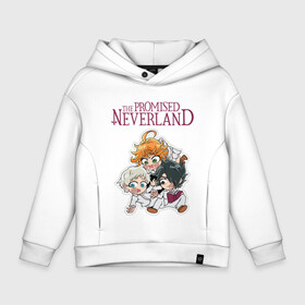 Детское худи Oversize хлопок с принтом The Promised Neverland (Z) , френч-терри — 70% хлопок, 30% полиэстер. Мягкий теплый начес внутри —100% хлопок | боковые карманы, эластичные манжеты и нижняя кромка, капюшон на магнитной кнопке | Тематика изображения на принте: promised neverland | the promised neverland | yakusoku no neverland | неверленд | обещанная страна | обещанная страна грёз | обещанный неверленд | якусоку но нэба