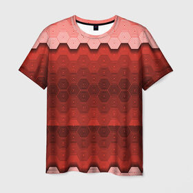 Мужская футболка 3D с принтом Texture , 100% полиэфир | прямой крой, круглый вырез горловины, длина до линии бедер | texture | анархия | иллюзии | кислота | мозайка | оптические | паттерн | перья | полосы | текстура | узор | фигуры