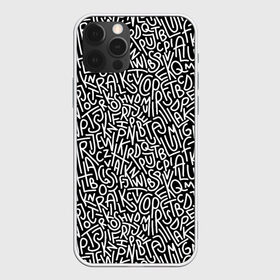 Чехол для iPhone 12 Pro Max с принтом Grunge , Силикон |  | texture | анархия | буквы | иероглифы | иллюзии | мозайка | надпись | оптические | паттерн | перья | полосы | слова | текстура | узор | фигуры | чб