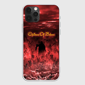 Чехол для iPhone 12 Pro Max с принтом Children of Bodom , Силикон |  | cobhc | death | metal | дым | концерт | метал | рок | толпа