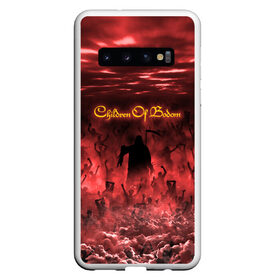 Чехол для Samsung Galaxy S10 с принтом Children of Bodom , Силикон | Область печати: задняя сторона чехла, без боковых панелей | cobhc | death | metal | дым | концерт | метал | рок | толпа