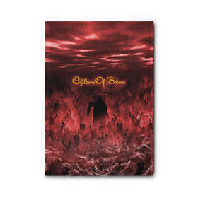 Обложка для автодокументов с принтом Children of Bodom , натуральная кожа |  размер 19,9*13 см; внутри 4 больших “конверта” для документов и один маленький отдел — туда идеально встанут права | cobhc | death | metal | дым | концерт | метал | рок | толпа