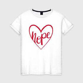 Женская футболка хлопок с принтом Nope , 100% хлопок | прямой крой, круглый вырез горловины, длина до линии бедер, слегка спущенное плечо | 14 февраля | antivalentin | love | valentin | антивалентин | антивалентинка | день святого  валентина | купидон | любовь | подарок