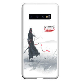 Чехол для Samsung Galaxy S10 с принтом ASSASSIN`S CREED , Силикон | Область печати: задняя сторона чехла, без боковых панелей | black flag | brotherhood | chronicles | creed | game | origins | revelations | rogue | syndicate | unity | valhalla | альтаир | ассасин | игры | кинжал | пираты