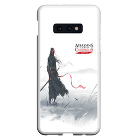 Чехол для Samsung S10E с принтом ASSASSIN`S CREED , Силикон | Область печати: задняя сторона чехла, без боковых панелей | black flag | brotherhood | chronicles | creed | game | origins | revelations | rogue | syndicate | unity | valhalla | альтаир | ассасин | игры | кинжал | пираты