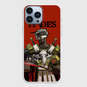 Чехол для iPhone 13 Pro Max с принтом Hades   Арес ,  |  | hades | арес | бог | босс | игра | компьютерная | красный | лого | логотип | мифология | олимп | подарок | хейдc | хэйдс | черный