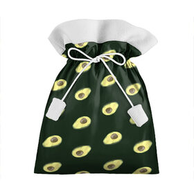Подарочный 3D мешок с принтом Авокадо , 100% полиэстер | Размер: 29*39 см | low poly avocado | авокадо | авокадо с косточкой | растение | фрукт