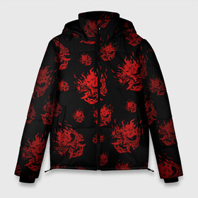 Мужская зимняя куртка 3D с принтом RED SAMURAI PATTERN , верх — 100% полиэстер; подкладка — 100% полиэстер; утеплитель — 100% полиэстер | длина ниже бедра, свободный силуэт Оверсайз. Есть воротник-стойка, отстегивающийся капюшон и ветрозащитная планка. 

Боковые карманы с листочкой на кнопках и внутренний карман на молнии. | 2019 | cd project red | cyberpunk 2077 | cyberpunk fashion | hacker | keanu reeves | maelstrom | militech | night city | quadra | samurai | samurai cyberpunk 2077 | sci fi | trauma team | v | ви | киану ривз | киберпанк 2077 | логотип | роботы | 