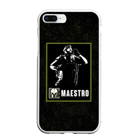 Чехол для iPhone 7Plus/8 Plus матовый с принтом Maestro , Силикон | Область печати: задняя сторона чехла, без боковых панелей | maestro | r6s | rainbow six siege | маэстро | оперативник | персонаж