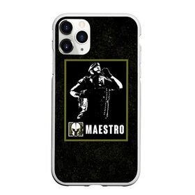 Чехол для iPhone 11 Pro Max матовый с принтом Maestro , Силикон |  | maestro | r6s | rainbow six siege | маэстро | оперативник | персонаж