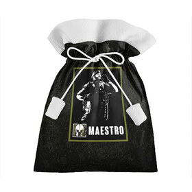 Подарочный 3D мешок с принтом Maestro , 100% полиэстер | Размер: 29*39 см | maestro | r6s | rainbow six siege | маэстро | оперативник | персонаж