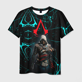 Мужская футболка 3D с принтом Assassin’s Creed , 100% полиэфир | прямой крой, круглый вырез горловины, длина до линии бедер | action adventure | action rpg | creed | игра | мультиплатформенная | паркур | стелс