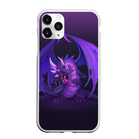 Чехол для iPhone 11 Pro Max матовый с принтом Cunning dragon , Силикон |  | dragon | magic | дракон | магия | фэнтези