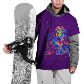 Накидка на куртку 3D с принтом Alice in Chains , 100% полиэстер |  | Тематика изображения на принте: alice in chains | алиса в цепях | альтернативный метал | гранж | рок | сладж метал | хард рок | хеви метал | элис ин чэйнс