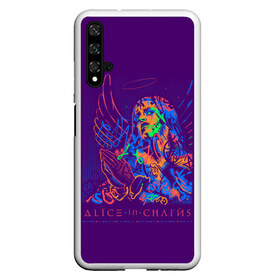 Чехол для Honor 20 с принтом Alice in Chains , Силикон | Область печати: задняя сторона чехла, без боковых панелей | Тематика изображения на принте: alice in chains | алиса в цепях | альтернативный метал | гранж | рок | сладж метал | хард рок | хеви метал | элис ин чэйнс