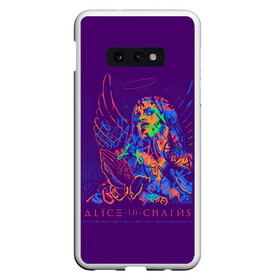 Чехол для Samsung S10E с принтом Alice in Chains , Силикон | Область печати: задняя сторона чехла, без боковых панелей | Тематика изображения на принте: alice in chains | алиса в цепях | альтернативный метал | гранж | рок | сладж метал | хард рок | хеви метал | элис ин чэйнс