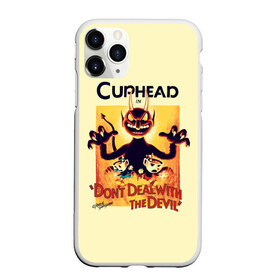 Чехол для iPhone 11 Pro матовый с принтом Cuphead , Силикон |  | Тематика изображения на принте: cup head | cuphead | game | games | игра | игры | кап хэд | купахэд