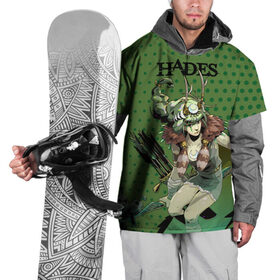 Накидка на куртку 3D с принтом Hades Артемида , 100% полиэстер |  | Тематика изображения на принте: hades | артемида | бог | босс | игра | компьютерная | лого | логотип | мифология | олимп | подарок | хейдc | хэйдс | черный