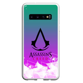 Чехол для Samsung Galaxy S10 с принтом Assassin’s Creed , Силикон | Область печати: задняя сторона чехла, без боковых панелей | black flag | brotherhood | chronicles | creed | game | origins | revelations | rogue | syndicate | unity | valhalla | альтаир | ассасин | игры | кинжал | пираты