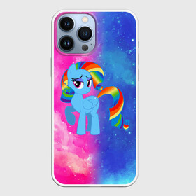Чехол для iPhone 13 Pro Max с принтом Радуга Дэш ,  |  | baby | girl | horse | kawaii | luna | my little pony | princess | rainbow | rainbow dash | девочкам | девочки | детям | единорог | животные | кавайный | конь | лошадь | луна | малыш | облака | пегас | пинки пай | пони | радуга дэш