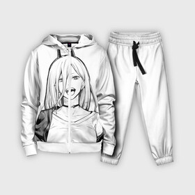 Детский костюм 3D с принтом Black and White Anime ,  |  | anime | chainsaw man | denji | makima | manga | power | аниме | бим | денджи | дьявол бесконечности | кишибэ | летучая мышь | манга | пауэр | хаякава аки | химено | человек бензопила