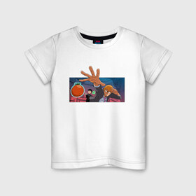 Детская футболка хлопок с принтом Моб Психо 100 , 100% хлопок | круглый вырез горловины, полуприлегающий силуэт, длина до линии бедер | anime | mob psycho 100 | аниме | анимэ | артатака | моб | моб психо 100 | сигэо кагэяма | цубоми | шигео