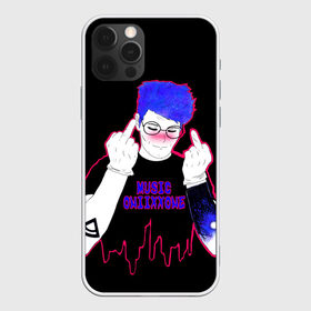 Чехол для iPhone 12 Pro Max с принтом OniixxOneMur , Силикон |  | art | music | neon | oniixxone | tatoo