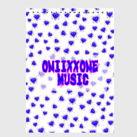 Скетчбук с принтом OniixxOneMusic1 , 100% бумага
 | 48 листов, плотность листов — 100 г/м2, плотность картонной обложки — 250 г/м2. Листы скреплены сверху удобной пружинной спиралью | almas | music | neon | oniixxone | text