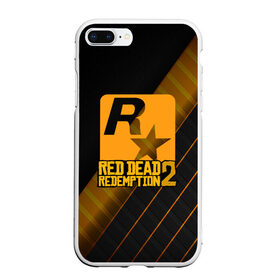 Чехол для iPhone 7Plus/8 Plus матовый с принтом RED DEAD REDEMPTION 2 , Силикон | Область печати: задняя сторона чехла, без боковых панелей | Тематика изображения на принте: game | gamer | rdr2 | red dead redemption 2 | rockstar studios | игры