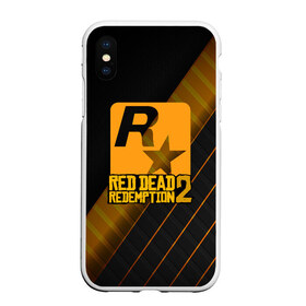 Чехол для iPhone XS Max матовый с принтом RED DEAD REDEMPTION 2 , Силикон | Область печати: задняя сторона чехла, без боковых панелей | Тематика изображения на принте: game | gamer | rdr2 | red dead redemption 2 | rockstar studios | игры