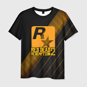 Мужская футболка 3D с принтом RED DEAD REDEMPTION 2 , 100% полиэфир | прямой крой, круглый вырез горловины, длина до линии бедер | game | gamer | rdr2 | red dead redemption 2 | rockstar studios | игры