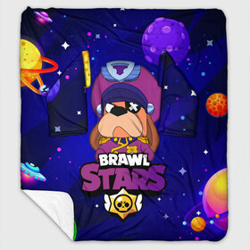 Плед с рукавами с принтом Brawl Stars - Генерал Гавс , 100% полиэстер | Закругленные углы, все края обработаны. Ткань не мнется и не растягивается. Размер 170*145 | 2020 | 2021 | brawl | colonel | dog | leon | ruffus | space | stars | бравл | браво | гавс | генерал | корабль | космический | космос | леон | лион | новые | новый | персонаж | персонажи | пес | планеты | собака | страс