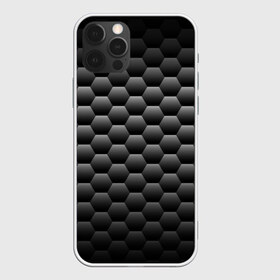 Чехол для iPhone 12 Pro Max с принтом СТАЛЬНЫЕ СОТЫ BLACK X WHITE , Силикон |  | Тематика изображения на принте: 