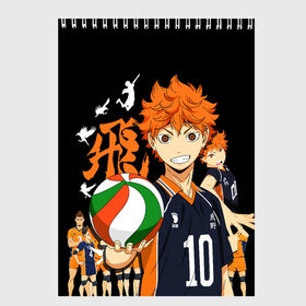 Скетчбук с принтом ВОЛЕЙБОЛ!! HAIKYUU!! , 100% бумага
 | 48 листов, плотность листов — 100 г/м2, плотность картонной обложки — 250 г/м2. Листы скреплены сверху удобной пружинной спиралью | Тематика изображения на принте: anime | haikyu | haikyuu | karasuno | аниме | волейбол | ворон | карасуно | манга | мяч | сёё хината