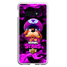 Чехол для Samsung S10E с принтом ГЕНЕРАЛ ГАВС - Brawl Stars , Силикон | Область печати: задняя сторона чехла, без боковых панелей | brawl stars | brawl stars 5 | brawl stars 5 сезон | ronin rufus | бравл старс | бравлы | гавс | генерал гавс | огонь | пламя | ронин гавс | собака