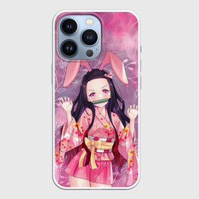 Чехол для iPhone 13 Pro с принтом Незуко Камадо ,  |  | demon slayer | kamado | kimetsu no aiba | nezuko | камадо | клинок | незуко | рассекающий демонов