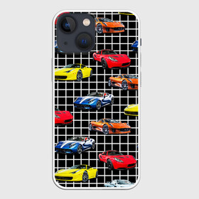 Чехол для iPhone 13 mini с принтом Гоночные тачки ,  |  | adrenalin | auto | boy | car | machine | racing | speed | speed racer | sport | sport car | автомобили | адреналин | водитель | гонки | гоночные | гонщик | клетка | клетчатый | мальчикам | машины | мужчинам | пацанские | скорость