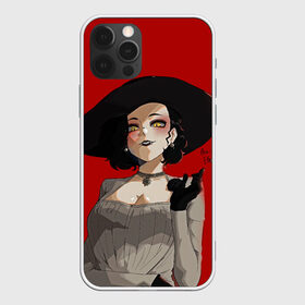 Чехол для iPhone 12 Pro Max с принтом Residen Evil Вампирша village , Силикон |  | ahegao | biohazard | lady | resident evil | vampire | waifu | аниме | аниме девушка | большая вампирша | большая леди | вайфу | вампирша | вампирша из resident evil | вампирша из резидента | ивел | леди | резидент | тян