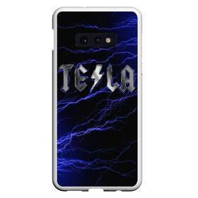 Чехол для Samsung S10E с принтом TESLA , Силикон | Область печати: задняя сторона чехла, без боковых панелей | ac | acdc | america | auto | car | cars | dc | electro | elon | logo | musk | rock | space | spacex | tesla | usa | x | авто | автомобиль | илон | космос | лого | логотип | маск | машина | молнии | молния | музыка | рок | тесла | электричест