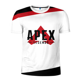 Мужская футболка 3D спортивная с принтом APEX LEGENDS , 100% полиэстер с улучшенными характеристиками | приталенный силуэт, круглая горловина, широкие плечи, сужается к линии бедра | Тематика изображения на принте: apex | apex legends | battle | battle royal | bloodhound | titanfall | wraith | апекс | апекс легендс | батл | битва | война | королевская битва | легендс | рояль