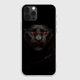 Чехол для iPhone 12 Pro Max с принтом ПАНТЕРА , Силикон |  | animal | black | cat | dark | hunter | pantera | strong | глаза | грация | животные | звери | кошки | красота | пантера | сила | хищник