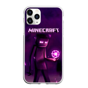 Чехол для iPhone 11 Pro матовый с принтом Minecraft Слендермен , Силикон |  | Тематика изображения на принте: minecraft | алекс | белый | блоки | ведьма | взрывчатка | визера | волк | гаст | добывать | дракон | зеленый куб | зомби | игра | крафт | крипер | кубики | лошадка | майн | майнкрафт | манкрафт | овечка | оцелот