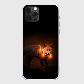 Чехол для iPhone 12 Pro Max с принтом Dark fox , Силикон |  | Тематика изображения на принте: fox | foxy | животное | звери | лиса | лисенок | лисичка | милая | рыжая | фокс