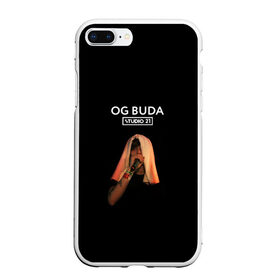 Чехол для iPhone 7Plus/8 Plus матовый с принтом OG Buda , Силикон | Область печати: задняя сторона чехла, без боковых панелей | melon music | og buda | опг сити | русский рэп | рэп | тюмень | хип хоп