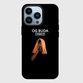 Чехол для iPhone 13 Pro с принтом OG Buda ,  |  | Тематика изображения на принте: melon music | og buda | опг сити | русский рэп | рэп | тюмень | хип хоп