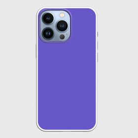 Чехол для iPhone 13 Pro с принтом Аспидно синий ,  |  | без дизайна | без картинки | одноцветные | синий
